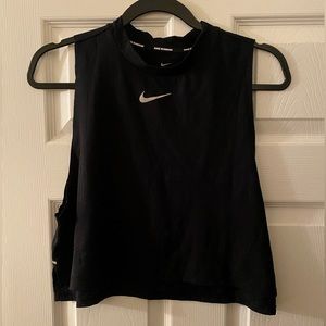 Nike Black Breathable Tank - Cropped Women’s Medium